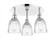 Brookfield - 3 Light - 18 inch - Polished Chrome - Semi-Flush Mount (3442|516-3C-PC-G442)