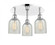 Caledonia - 3 Light - 17 inch - Polished Chrome - Semi-Flush Mount (3442|516-3C-PC-G2511)
