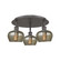 Fenton - 3 Light - 18 inch - Oil Rubbed Bronze - Semi-Flush Mount (3442|516-3C-OB-G96)