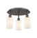 Clymer - 3 Light - 16 inch - Oil Rubbed Bronze - Semi-Flush Mount (3442|516-3C-OB-G801)