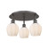 Norfolk - 3 Light - 18 inch - Oil Rubbed Bronze - Flush Mount (3442|516-3C-OB-G461-6)