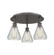 Conesus - 3 Light - 18 inch - Oil Rubbed Bronze - Semi-Flush Mount (3442|516-3C-OB-G275)