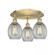 Eaton - 3 Light - 17 inch - Brushed Brass - Semi-Flush Mount (3442|516-3C-BB-G82)