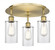Clymer - 3 Light - 16 inch - Brushed Brass - Semi-Flush Mount (3442|516-3C-BB-G802)
