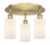 Clymer - 3 Light - 16 inch - Brushed Brass - Semi-Flush Mount (3442|516-3C-BB-G801)