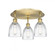 Brookfield - 3 Light - 18 inch - Brushed Brass - Semi-Flush Mount (3442|516-3C-BB-G442)