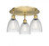 Castile - 3 Light - 18 inch - Brushed Brass - Semi-Flush Mount (3442|516-3C-BB-G382)