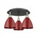 Plymouth - 3 Light - 19 inch - Black Antique Brass - Semi-Flush Mount (3442|516-3C-BAB-MBD-75-RD)