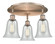 Hanover - 3 Light - 18 inch - Antique Copper - Flush Mount (3442|516-3C-AC-G2812)