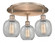 Belfast - 3 Light - 18 inch - Antique Copper - Semi-Flush Mount (3442|516-3C-AC-G105)