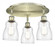 Ellery - 3 Light - 17 inch - Antique Brass - Semi-Flush Mount (3442|516-3C-AB-G392)