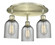 Caledonia - 3 Light - 17 inch - Antique Brass - Semi-Flush Mount (3442|516-3C-AB-G257)