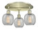 Belfast - 3 Light - 18 inch - Antique Brass - Semi-Flush Mount (3442|516-3C-AB-G105)