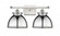 Adirondack - 2 Light - 18 inch - White Polished Chrome - Bath Vanity Light (3442|516-2W-WPC-M14-PC)