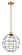 Lake Placid - 1 Light - 12 inch - Satin Gold - Mini Pendant (3442|516-1S-SG-CE-12-BK)