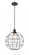 Lake Placid - 1 Light - 12 inch - Matte Black - Mini Pendant (3442|516-1P-BK-CE-12-BK)