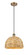 Woven Rattan - 1 Light - 12 inch - Brushed Brass - Multi Pendant (3442|516-1P-BB-RBD-12-NAT)