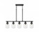 Somers - 5 Light - 43 inch - Weathered Zinc - Linear Pendant (3442|472-5I-WZ-G472-6CL)