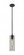 Crown Point - 1 Light - 5 inch - Matte Black - Pendant (3442|434-1S-BK-G434-12SM)