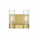 Empire - 2 Light - 11 inch - Brushed Brass - Bath Vanity Light (3442|429-2W-BB-G429-8CL)