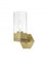 Claverack - 1 Light - 6 inch - Brushed Brass - Sconce (3442|427-1W-BB-G427-9CL)