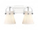 Pilaster II Cone - 2 Light - 17 inch - Polished Chrome - Bath Vanity Light (3442|423-2W-PC-G411-6WH)