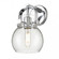 Pilaster II Sphere - 1 Light - 7 inch - Polished Chrome - Sconce (3442|423-1W-PC-G410-6SDY)
