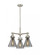 Newton Cone - 3 Light - 21 inch - Satin Nickel - Pendant (3442|411-3CR-SN-G411-7SM)