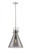 Newton Cone - 1 Light - 14 inch - Polished Nickel - Cord hung - Pendant (3442|411-1SL-PN-G411-14SM)