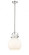 Newton Sphere - 1 Light - 10 inch - Polished Nickel - Multi Pendant (3442|410-1SM-PN-G410-10WH)