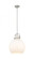 Newton Sphere - 1 Light - 14 inch - Satin Nickel - Multi Pendant (3442|410-1SL-SN-G410-14WH)