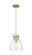 Newton Bell - 1 Light - 8 inch - Brushed Brass - Cord hung - Pendant (3442|410-1PS-BB-G412-8SDY)