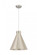 Newton Cone - 1 Light - 16 inch - Satin Nickel - Cord hung - Pendant (3442|410-1PL-SN-M411-16SN)