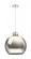 Newton Sphere - 1 Light - 18 inch - Polished Nickel - Cord hung - Pendant (3442|410-1PL-PN-M410-18PN)