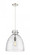 Newton Bell - 1 Light - 14 inch - Polished Nickel - Cord hung - Pendant (3442|410-1PL-PN-G412-14SDY)