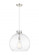 Newton Sphere - 1 Light - 18 inch - Polished Nickel - Cord hung - Pendant (3442|410-1PL-PN-G410-18CL)