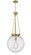 Beacon - 1 Light - 18 inch - Satin Gold - Chain Hung - Pendant (3442|221-1P-SG-G204-18)