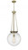 Beacon - 1 Light - 16 inch - Antique Brass - Chain Hung - Pendant (3442|221-1P-AB-G204-16)