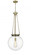 Beacon - 1 Light - 16 inch - Antique Brass - Chain Hung - Pendant (3442|221-1P-AB-G202-16)