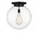Beacon - 1 Light - 18 inch - Matte Black - Flush Mount (3442|221-1F-BK-G202-18)
