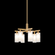 Kristof Aged Gold Brass Chandelier (3605|C60806AG)