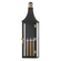 Wes Exterior Wall Sconce (52|B7831-PBR/TBK)