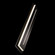 MIDNIGHT 36IN OUTDOOR SCONCE 3CCT 3000K (3612|WS-W66236-30-BK)