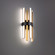 HARMONIX 20IN SCONCE 3000K (3612|WS-87920-BK/AB)