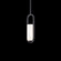 Rollins Mini Pendant Light (3612|PD-26316-BK)