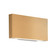 Mica 10-in Brushed Gold LED Wall Sconce (461|AT6610-BG)