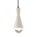Erlen 1-Light Pendant (254|CER-6520-MAT-MBLK-BKCD)