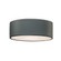 Short Round LED Flush-Mount (Outdoor) (254|CER-6290W-PWGN)