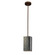 Rectangle Pendant (254|CER-6210-HMBR-DBRZ-RIGID)