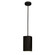 Rectangle Pendant (254|CER-6210-CRB-MBLK-RIGID)
